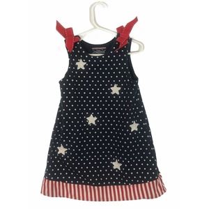 Cre8tions Dress Stars and Stripes USA 4th of July